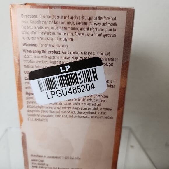 Ambi Even & Clear Vitamin C Infused Glow Serum for All Skin Types to help Cle... - Picture 3 of 4